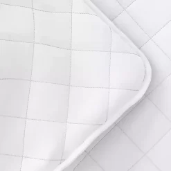 New Kirklands Home Stitched Diamond 3-pc. King Quilt Set White