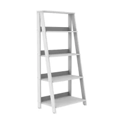 Sale Kirklands Home 4-Tier Ladder Bookshelf White