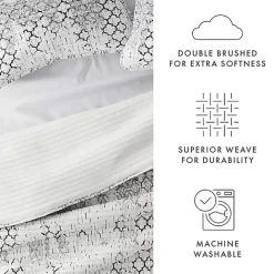 Discount Kirklands Home White Trellis Reversible 2-pc. Twin Quilt Set