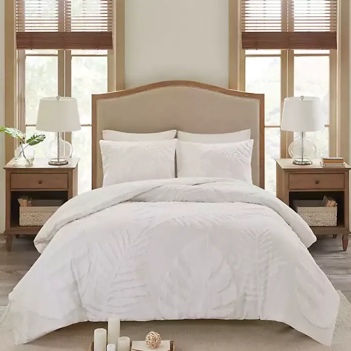 Sale Kirklands Home Tropical California King 3-pc. Comforter Set White