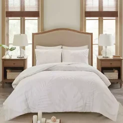 Kirklands Home Tropical Full/Queen 3-pc. Comforter Set White