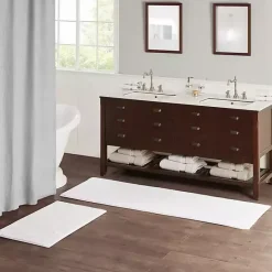 Hot Kirklands Home Tufted Reversible Bath Runner White