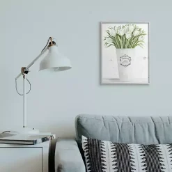 Online Kirklands Home White Tulip Bouquet in a Vase Framed Art Print