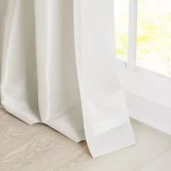 Sale Kirklands Home Twist Top Curtain Panel, 120 in. White