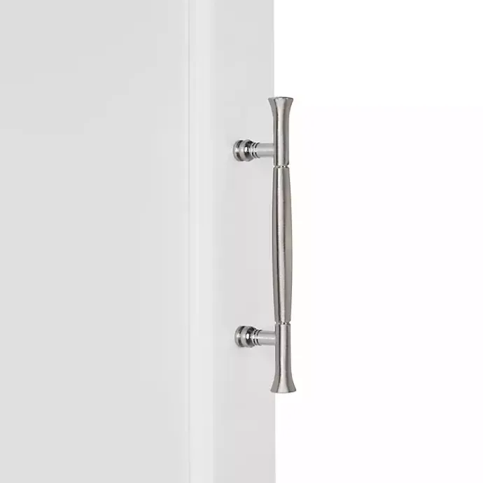 Kirklands Home Two-Door Top Shelf Cabinet White