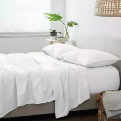 Outlet Kirklands Home Ultra Soft 4-pc. California King Sheet Set White