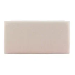 Kirklands Home White Upholstered and Wrapped Rope Metal Bench