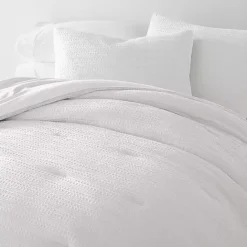 Hot Kirklands Home Waffle Ultra-Soft 3-pc. Twin Comforter Set White