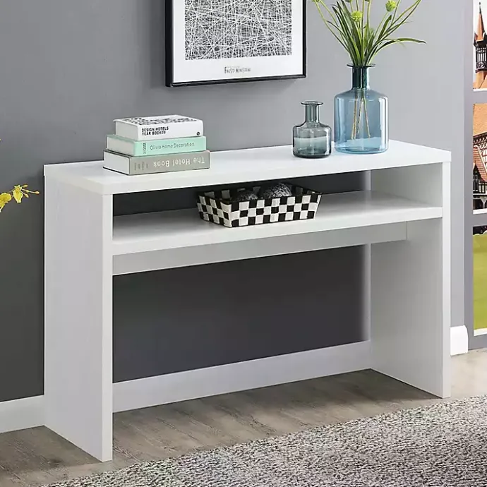 Kirklands Home Wakefield Tiered Console Table White