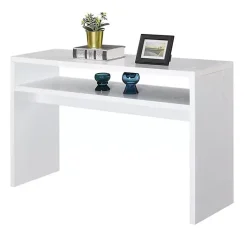 Kirklands Home Wakefield Tiered Console Table White