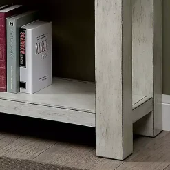 Sale Kirklands Home Wood 4-Drawer Farmhouse Console Table White