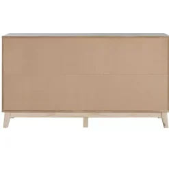 Discount Kirklands Home Wood 6-Drawer Footed Dresser White