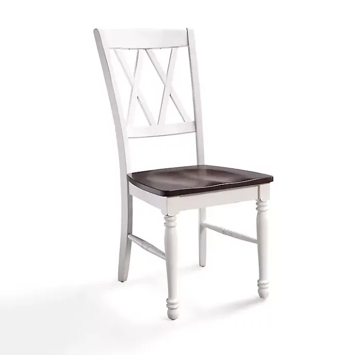 Clearance Kirklands Home Wood Farmhouse Dining Chairs, Set of 4 White