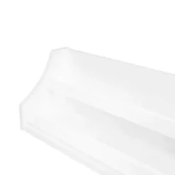 New Kirklands Home White Wood Rack Wall Bookshelves, Set of 2