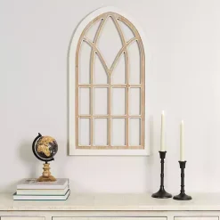 Discount Kirklands Home Wood Sydney Arch Wall Plaque White