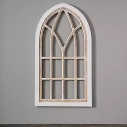 Discount Kirklands Home Wood Sydney Arch Wall Plaque White