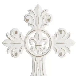 Sale Kirklands Home Wood Wall Cross Wall Plaques, Set of 3 White