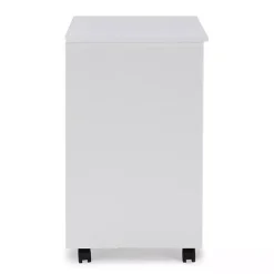 Discount Kirklands Home Wood Wide 6-Drawer Cary Storage Cart White