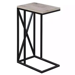 Sale Kirklands Home Whitewash Tucson C-Table Brown