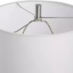 New Kirklands Home washed Textured Ellie Table Lamp White