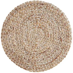 Sale Kirklands Home Whitewashed Woven Rattan Placemats, Set of 4
