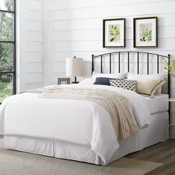 Sale Kirklands Home Whitley Metal Slat King Headboard Black