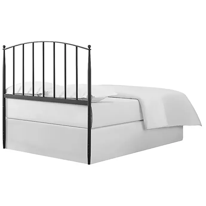 Sale Kirklands Home Whitley Metal Slat King Headboard Black