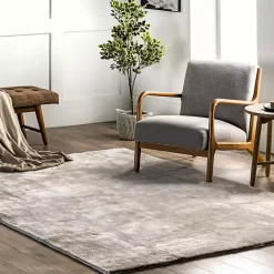 Best Kirklands Home Whitlow Shag Washable Area Rug, 5x8 Gray