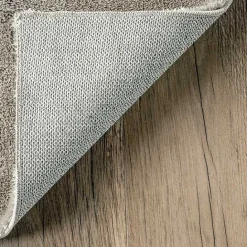 New Kirklands Home Whitlow Shag Washable Area Rug, 8x10 Gray