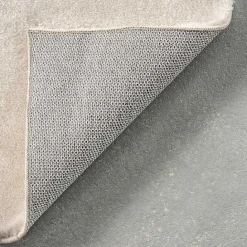 New Kirklands Home Whitlow Shag Washable Area Rug, 6x9 Ivory