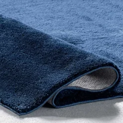 Clearance Kirklands Home Whitlow Navy Shag Washable Area Rug, 8x10 Blue