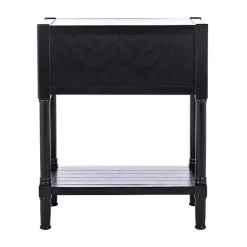 Clearance Kirklands Home Wilbert 3-Drawer Console Table Black