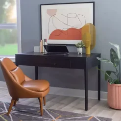 Hot Kirklands Home Wilcox Desk Black