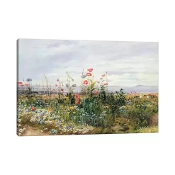 Discount Kirklands Home Wildflower With a View Canvas Art Print Multicolor