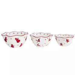 Clearance Kirklands Home Winterfest Candy Bowls, Set of 3