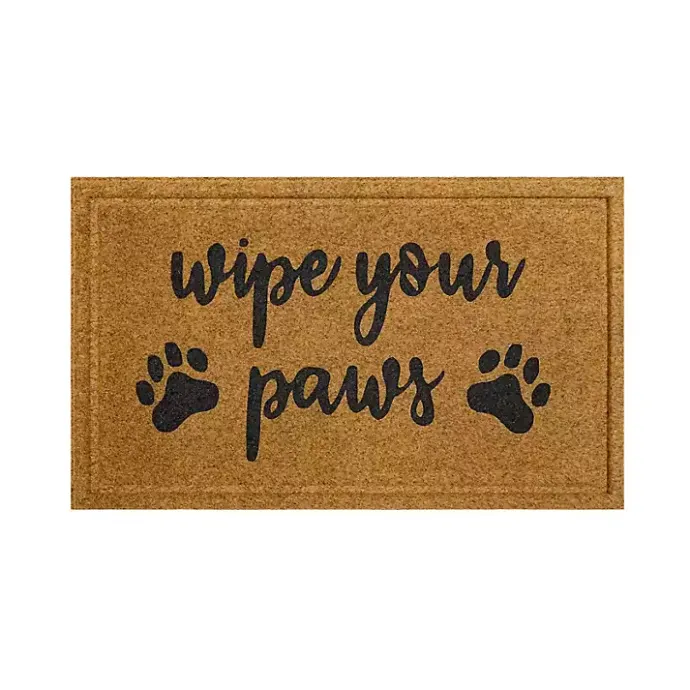 Kirklands Home Wipe Your Paws Welcome Mat