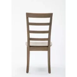 Sale Kirklands Home Wire Brushed Natural Dining Chairs, Set of 2 Brown