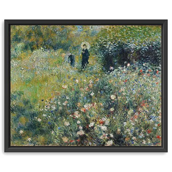 Discount Kirklands Home Woman with Parasol Garden Canvas Print, 22x18 in.
