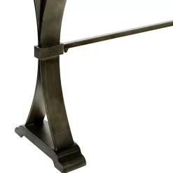Online Kirklands Home Wood & Metal Trestle Base Console Table