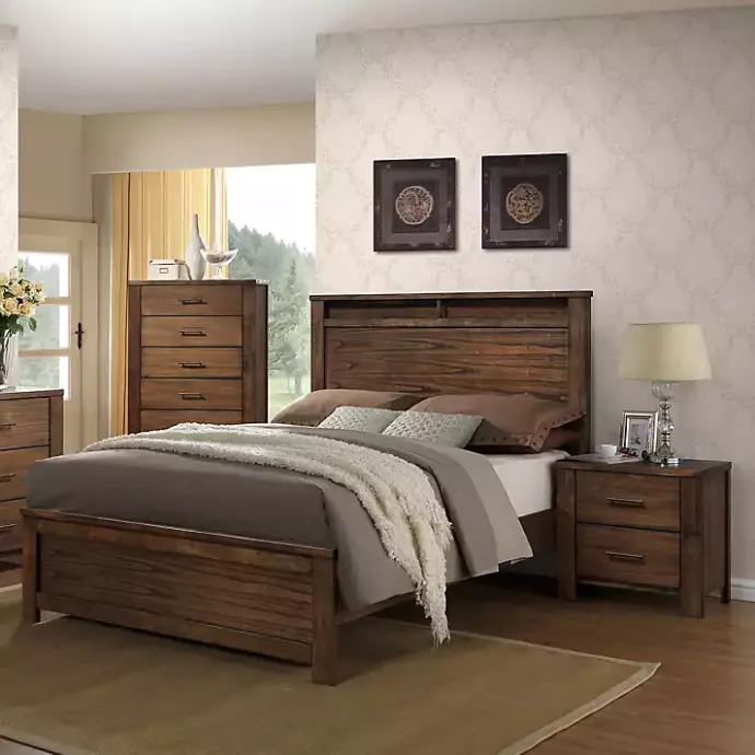 Best Kirklands Home Wood Bryan Nightstand Brown