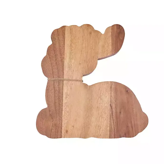 Hot Kirklands Home Wood Reindeer Serving Board with Spreader Brown