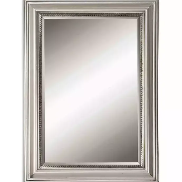 Discount Kirklands Home Wooden Silver Leaf Mirror
