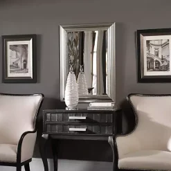 Discount Kirklands Home Wooden Silver Leaf Mirror