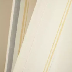 Hot Kirklands Home Yellow & Gray Farmhouse Curtain Panel Set, 95 in.