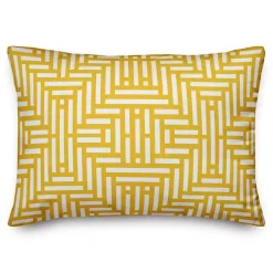 Hot Kirklands Home Aztec Outdoor Accent Pillow Yellow
