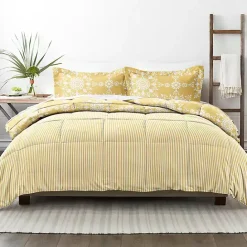 Online Kirklands Home Daisy Medallion Queen 3-pc. Comforter Set Yellow