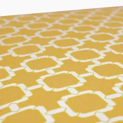 New Kirklands Home Rounded Outdoor Seat Cushions, Set of 2 Yellow