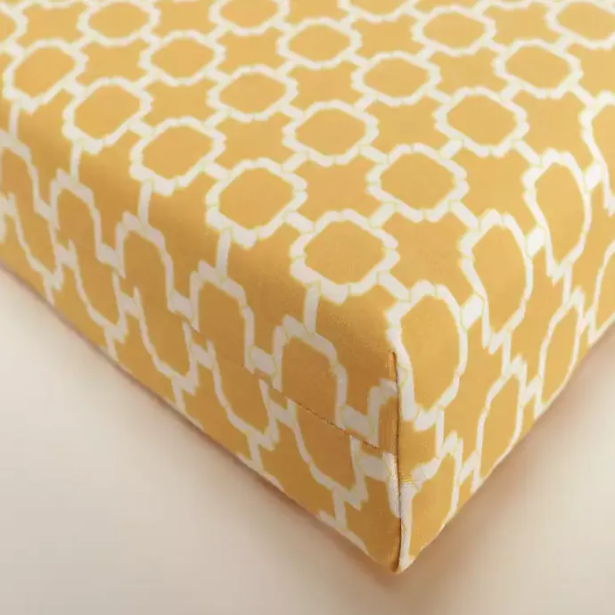 New Kirklands Home Square Outdoor Seat Cushions, Set of 2 Yellow