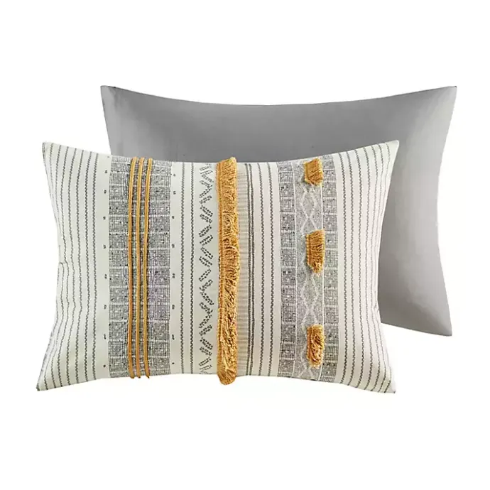 Hot Kirklands Home Yellow Striped 3-pc. Full/Queen Comforter Set