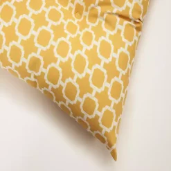 Best Kirklands Home Tufted Tie Outdoor Seat Cushions, Set of 2 Yellow